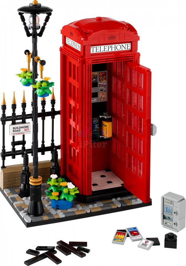 Фото Купить Lego 21347 Ideas Красная лондонская телефонная будка по низкой цене в Санкт-Петербурге